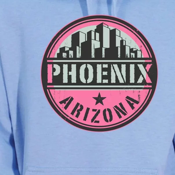 Phoenix Neon Logo Unisex Surf Hoodie