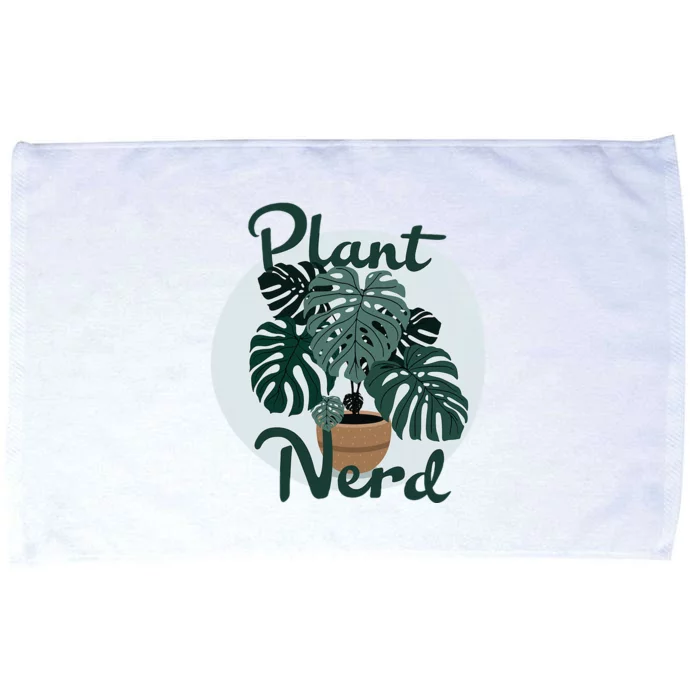 Plant Nerd Monstera Microfiber Hand Towel