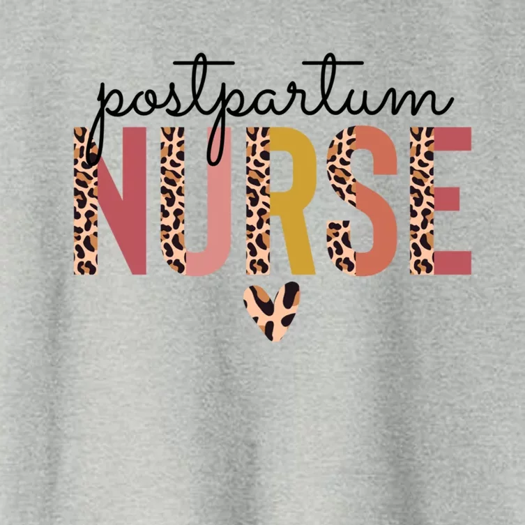 Postpartum Nurse Mother Nurse Nursing Funny Gift Funny Gift Women's Crop Top Tee