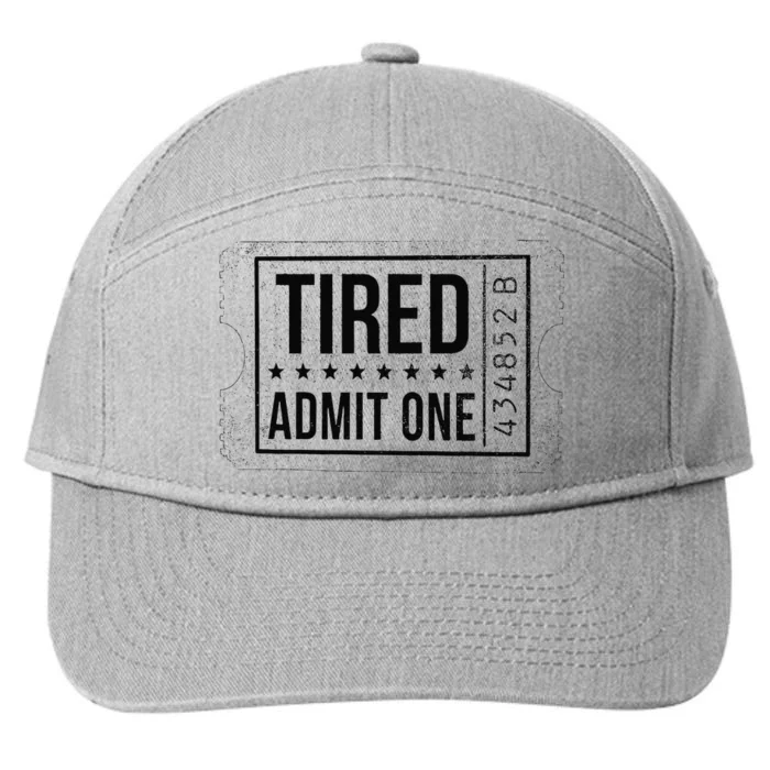 Pregnancy New Mom Tired Mom Parenting Is Hard New Parents Premium 7-Panel Snapback Hat