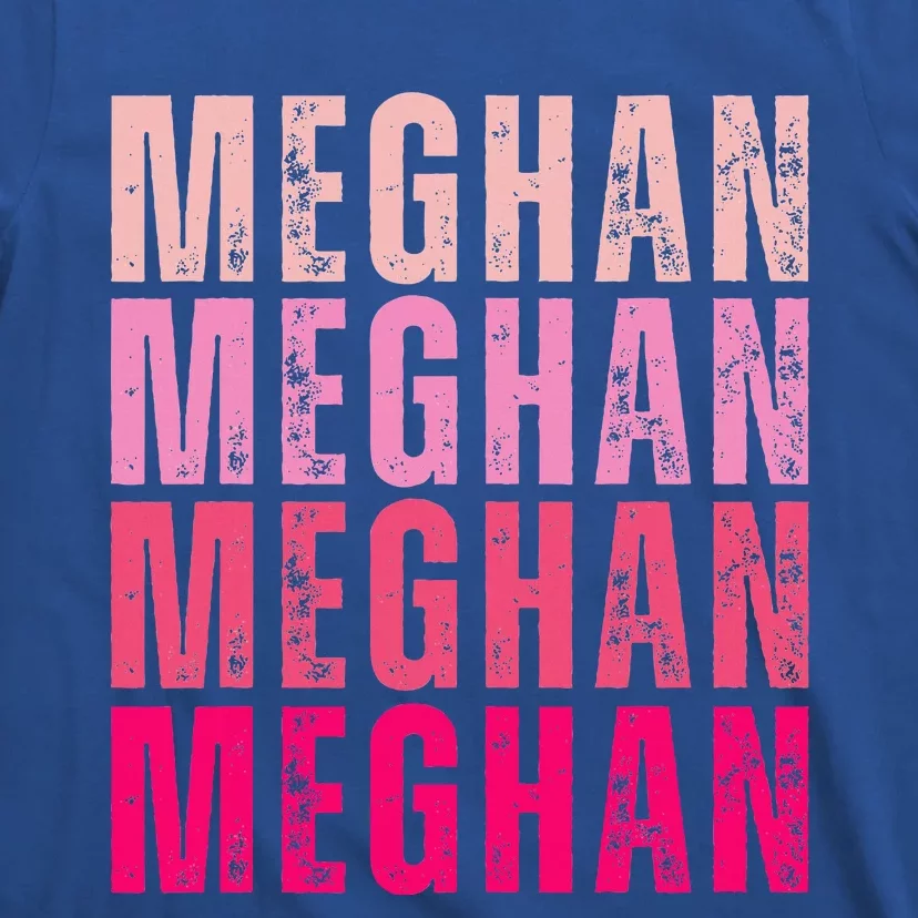 Personalized Name Meghan I Love Meghan T-Shirt