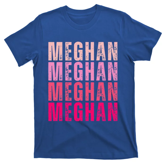 Personalized Name Meghan I Love Meghan T-Shirt