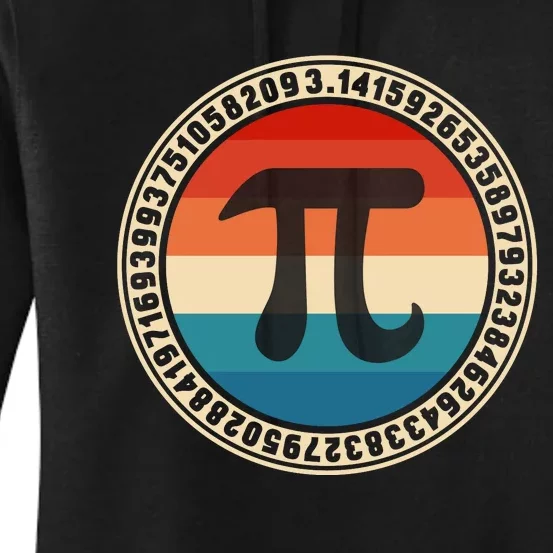 PI Numbers Math Lover PI Day Science Women's Pullover Hoodie