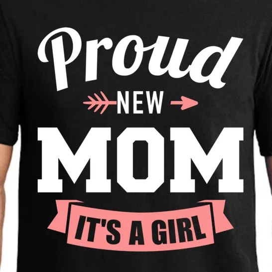 Proud New Mom It's A Gender Reveal Gift Pajama Set