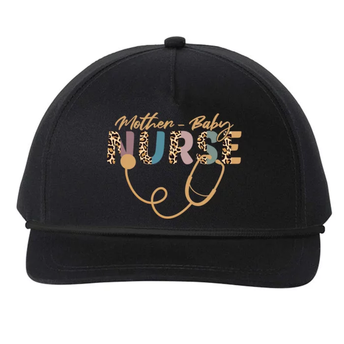 Postpartum Nursing Mother Baby Nurse Appreciation Week Snapback Five-Panel Rope Hat