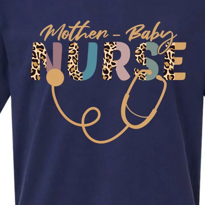 Postpartum Nursing Mother Baby Nurse Appreciation Week Sueded Cloud Jersey T-Shirt