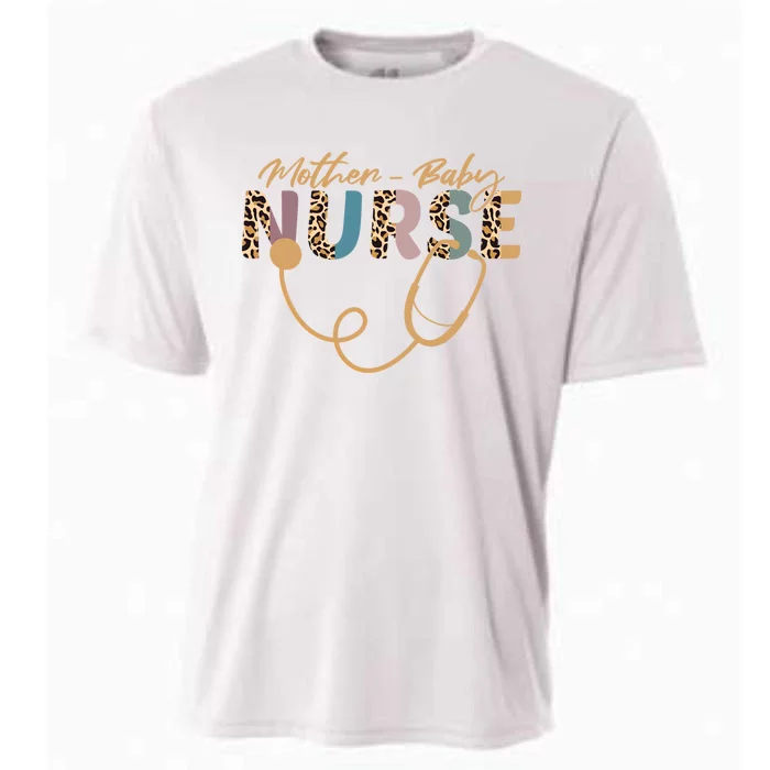 Postpartum Nursing Mother Baby Nurse Appreciation Week Cooling Performance Crew T-Shirt