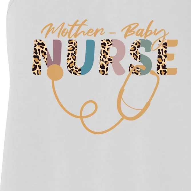 Postpartum Nursing Mother Baby Nurse Appreciation Week Women's Racerback Tank