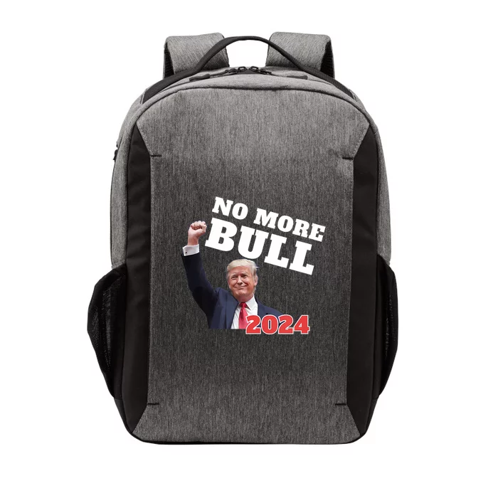 Patriotic No More Bull 2024 Election Day Trump Team Keepsake Vector Backpack