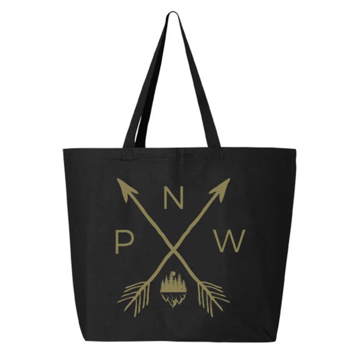 Pacific Northwest Mountain Cool Pnw Pacific Northwest 25L Jumbo Tote