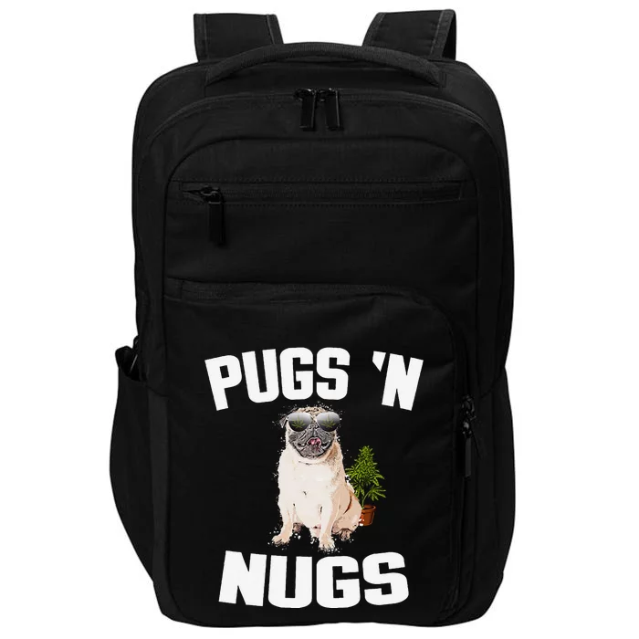 Pugs ´N Nugs Cannabis Pot Weed Smoking Smoke Hash Impact Tech Backpack