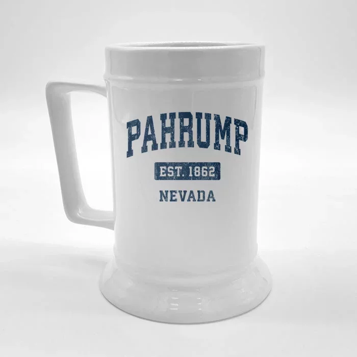 Pahrump Nevada Nv Vintage Sports Front & Back Beer Stein