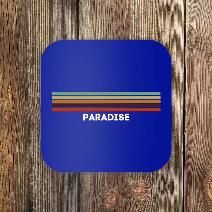 Paradise Nevada Nv Us Cities Of America Retro Gift Coaster