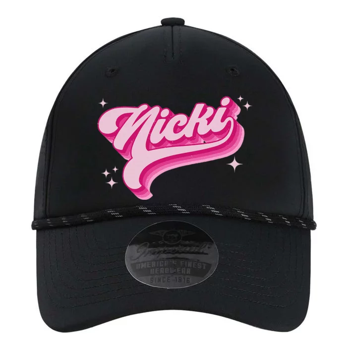 Personalized Name Nicki I Love Nicki Groovy Gift Performance The Dyno Cap