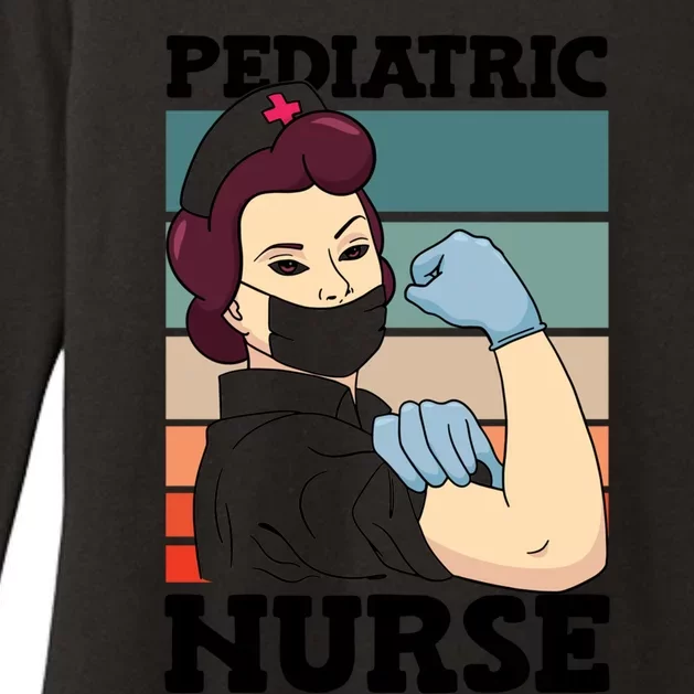 Pediatric Nurse Nursing Profession National Nurses Day Meaningful Gift Womens CVC Long Sleeve Shirt