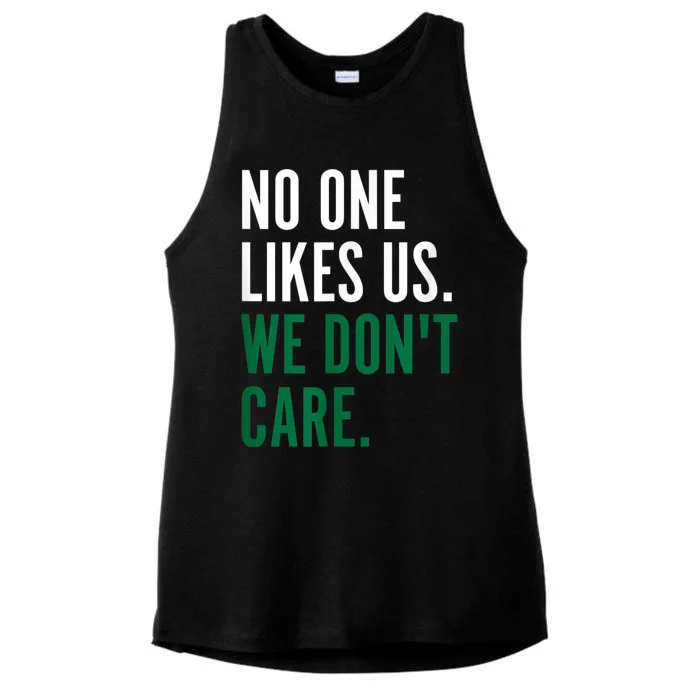 Philadelphia No One Likes Us We Don't Care Philly Fan Ladies Tri-Blend Wicking Tank