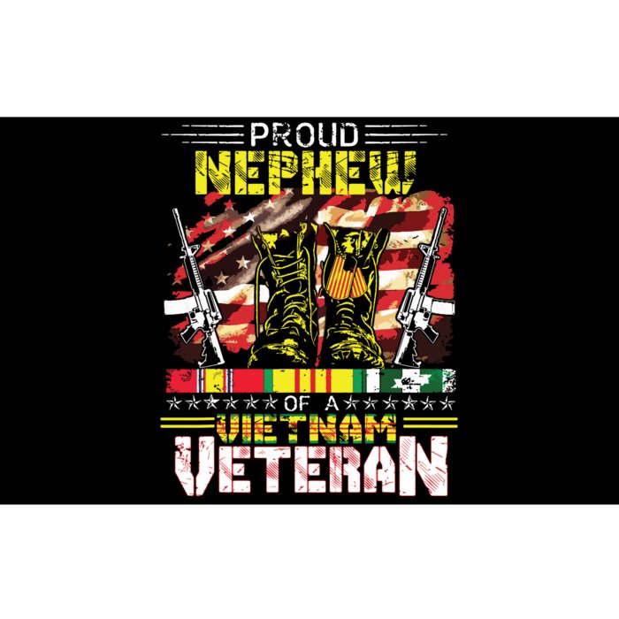 Proud Nephew Of A Vietnam Veteran Vietnam War Vet Bumper Sticker