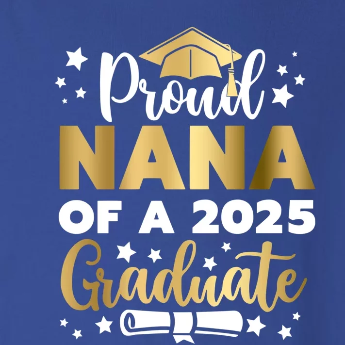 Proud Nana Of A 2025 Graduate Grandmother Senior 2025 Gift Toddler Long Sleeve Shirt