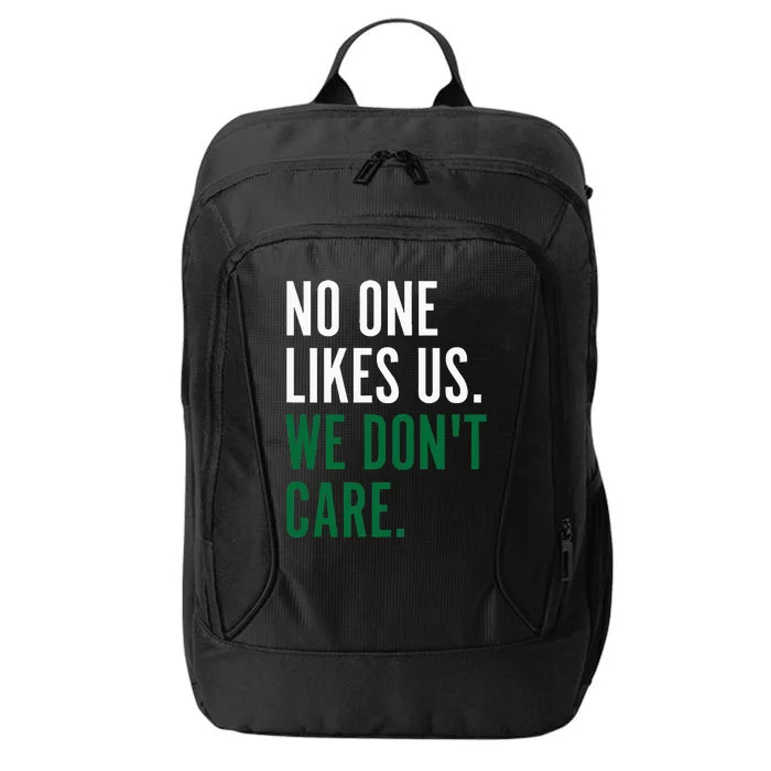 Philadelphia No One Likes Us We Don't Care Philly Fan City Backpack