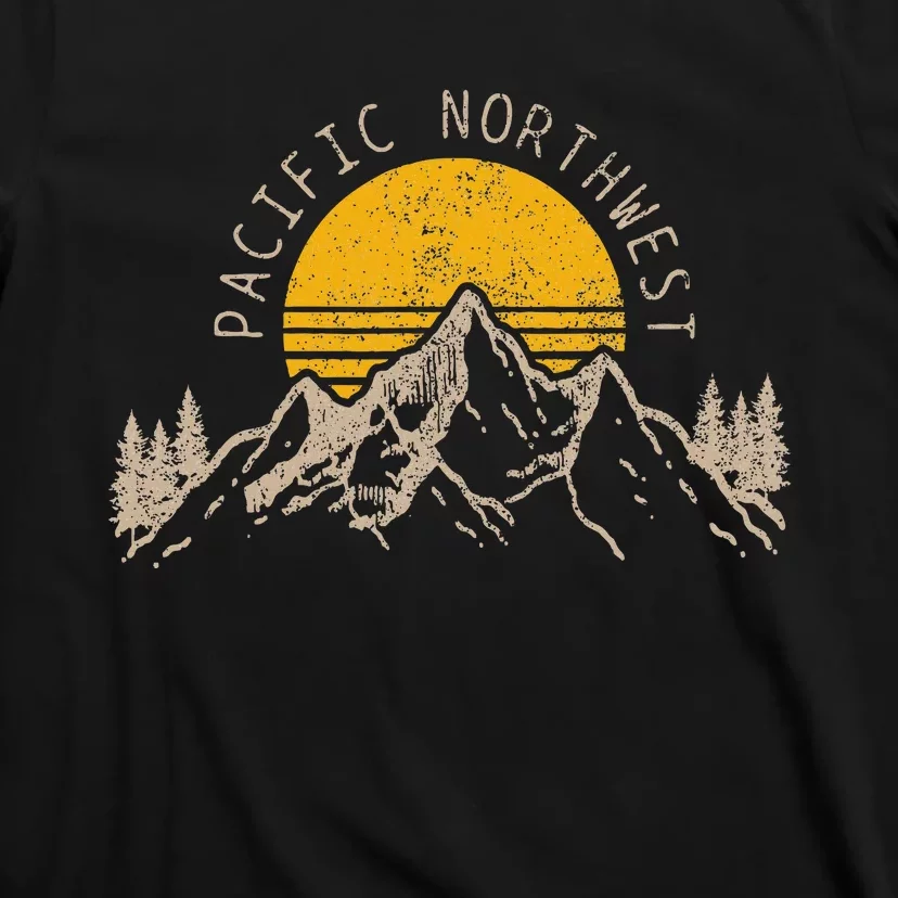 Pacific Northwest Pnw Oregon Washington Usa America Souvenir T-Shirt