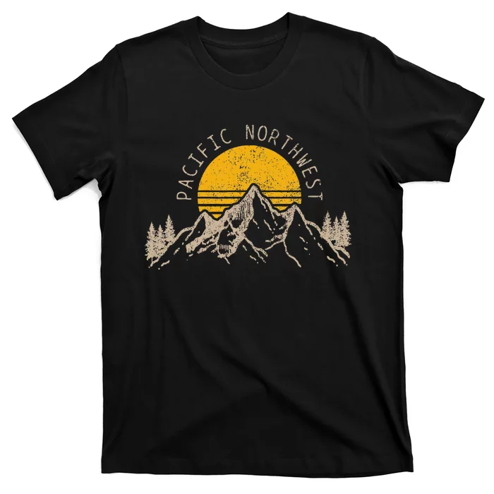 Pacific Northwest Pnw Oregon Washington Usa America Souvenir T-Shirt