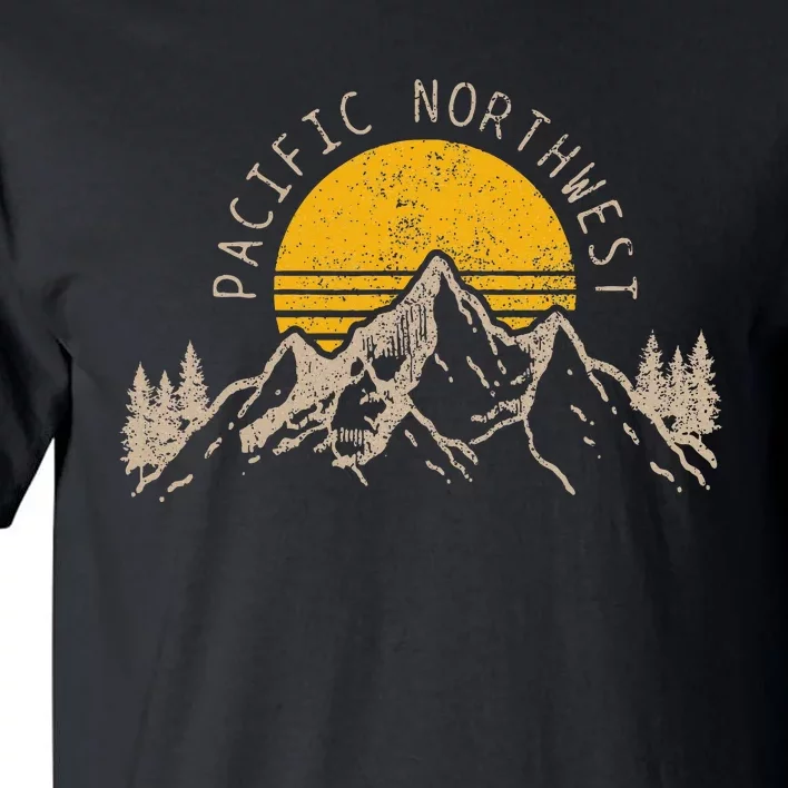 Pacific Northwest Pnw Oregon Washington Usa America Souvenir Tall T-Shirt