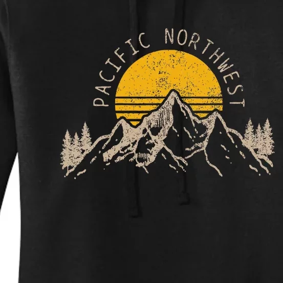 Pacific Northwest Pnw Oregon Washington Usa America Souvenir Women's Pullover Hoodie