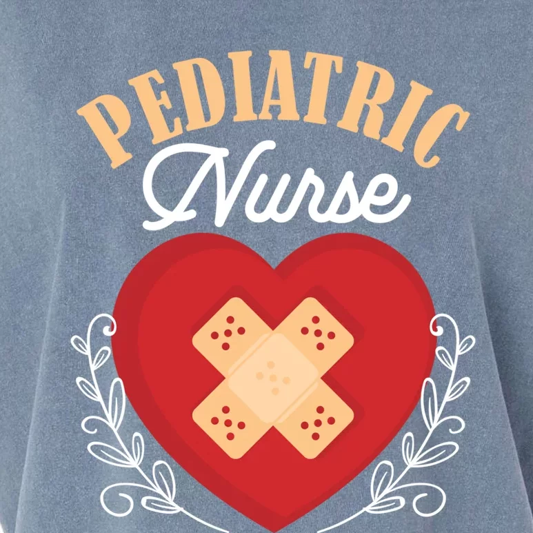 Pediatric Nursing Profession Peds Nurse Meaningful Gift Garment-Dyed Women's Muscle Tee