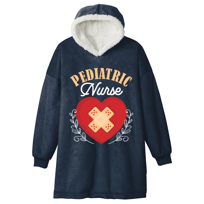 Pediatric Nursing Profession Peds Nurse Meaningful Gift Hooded Wearable Blanket