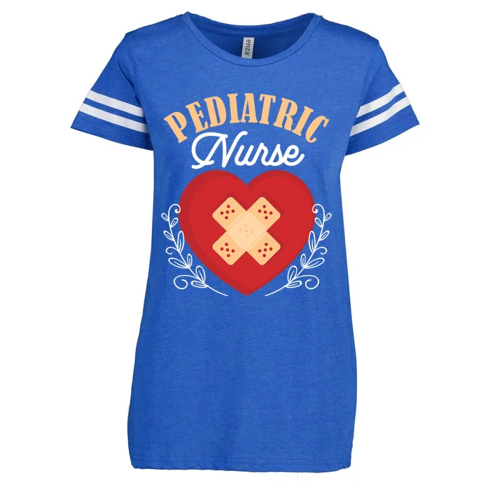 Pediatric Nursing Profession Peds Nurse Meaningful Gift Enza Ladies Jersey Football T-Shirt