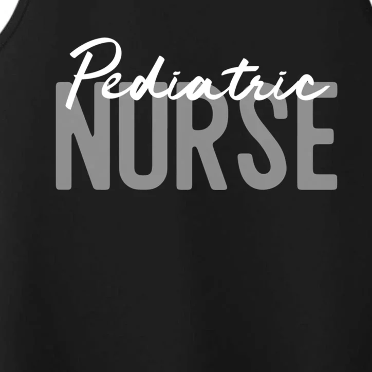 Pediatric Nurse Practitioner Peds Gift Performance Tank