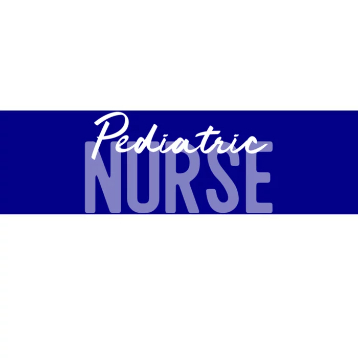 Pediatric Nurse Practitioner Peds Gift Bumper Sticker