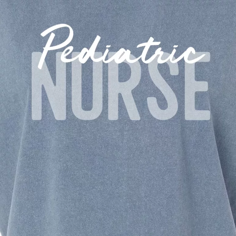 Pediatric Nurse Practitioner Peds Gift Garment-Dyed Women's Muscle Tee