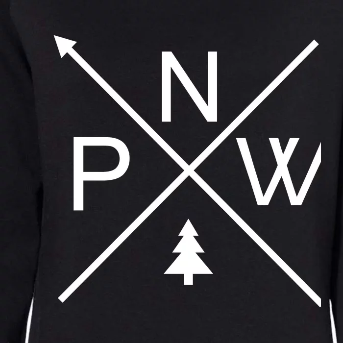 Pacific Northwest Pride PNW Womens California Wash Sweatshirt