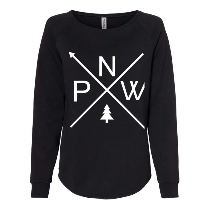 Pacific Northwest Pride PNW Womens California Wash Sweatshirt