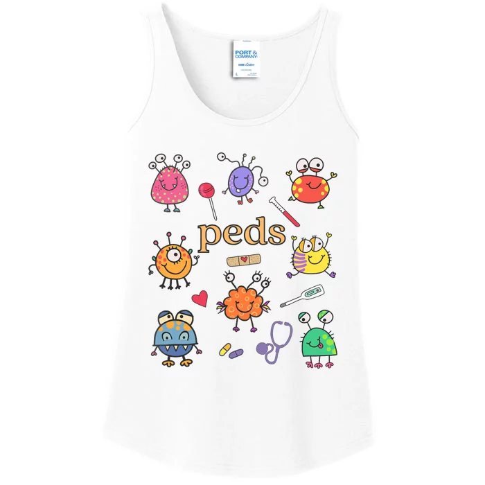 Pediatric Nurse Peds Nurse Peds Crew Rn Pediatric Emergency Ladies Essential Tank