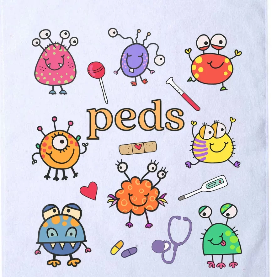 Pediatric Nurse Peds Nurse Peds Crew Rn Pediatric Emergency Platinum Collection Golf Towel