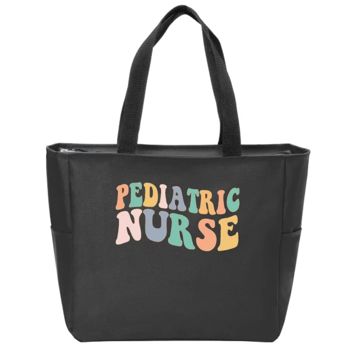 Pediatric Nurse PEDS Nursing School NICU Nurse RN Grad Zip Tote Bag