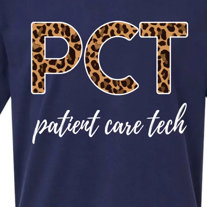 Pct Nurse Patient Care Technician Gift Sueded Cloud Jersey T-Shirt