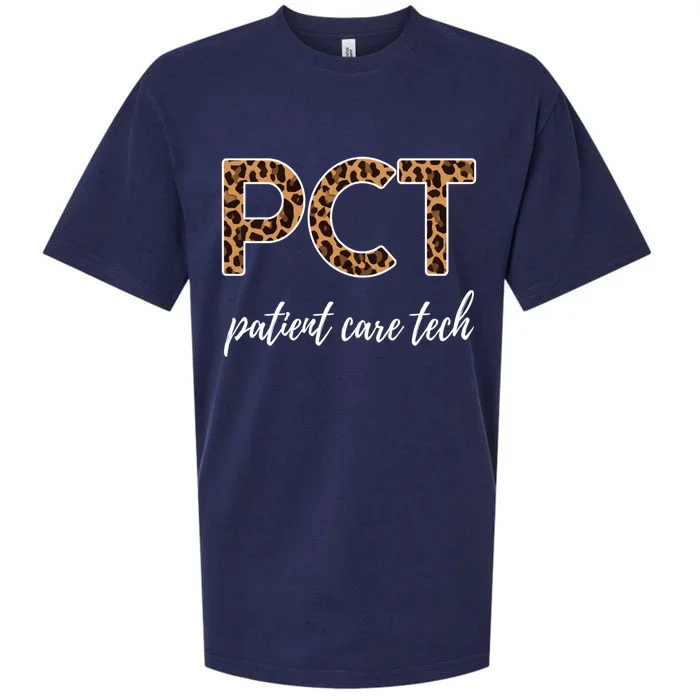 Pct Nurse Patient Care Technician Gift Sueded Cloud Jersey T-Shirt