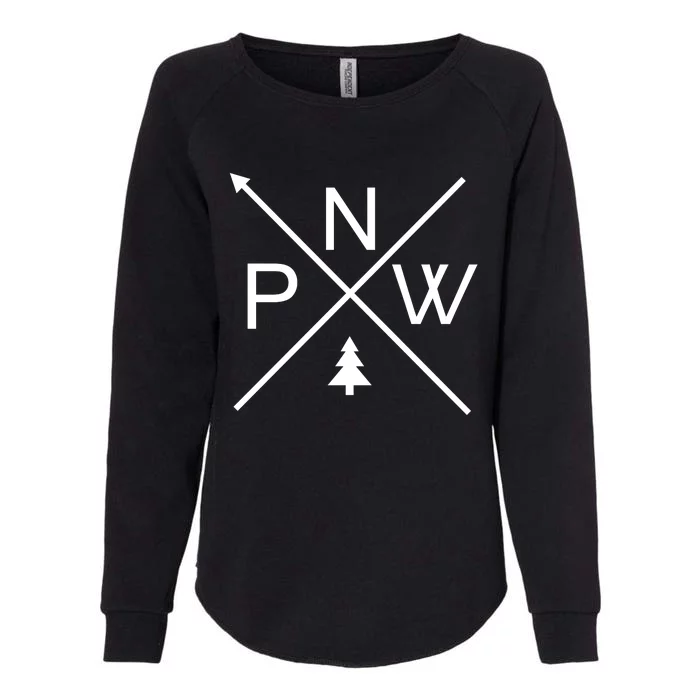 Pacific Northwest Pride PNW Womens California Wash Sweatshirt