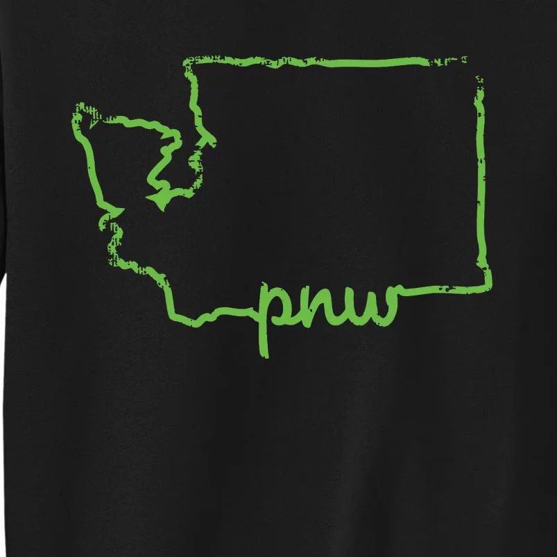 Pacific Northwest Pnw State Of Washington Sounders Pride Sweatshirt