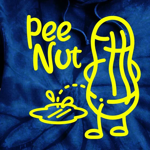 Pee Nut Peenut Peanut Socket Tie Dye Hoodie