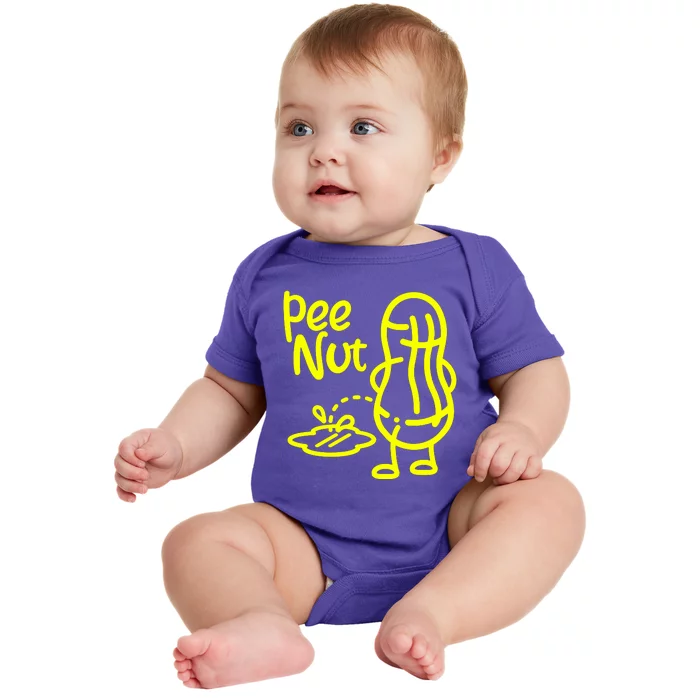 Pee Nut Peenut Peanut Socket Baby Bodysuit