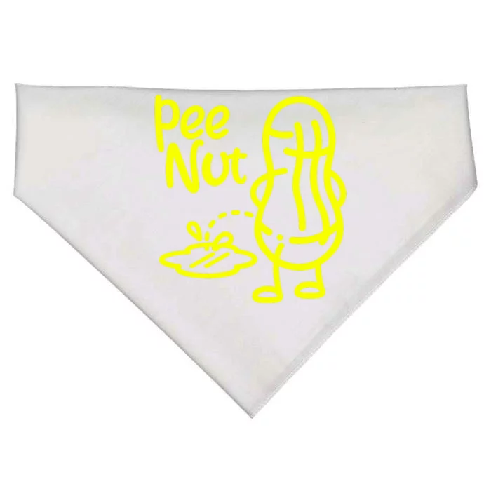 Pee Nut Peenut Peanut Socket USA-Made Doggie Bandana