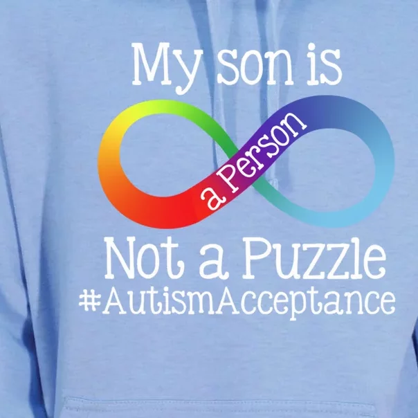 People Not Puzzles Autism Mom Mama Son Cool Gift Unisex Surf Hoodie