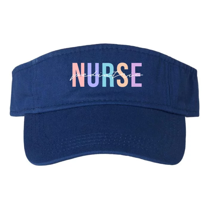 Pediatric Nurse Practitioner Peds Great Gift Valucap Bio-Washed Visor