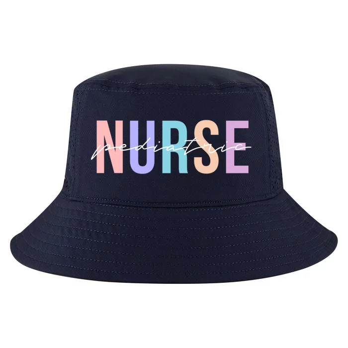 Pediatric Nurse Practitioner Peds Great Gift Cool Comfort Performance Bucket Hat