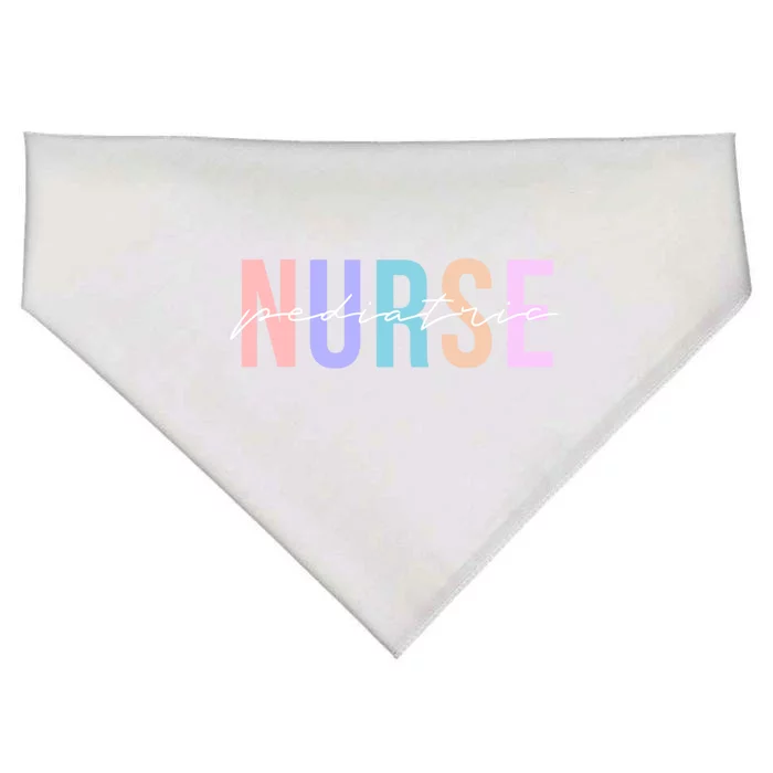 Pediatric Nurse Practitioner Peds Great Gift USA-Made Doggie Bandana