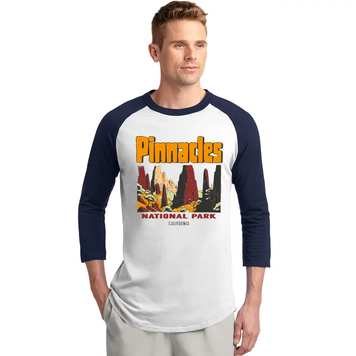 Pinnacles National Park Baseball Sleeve Shirt